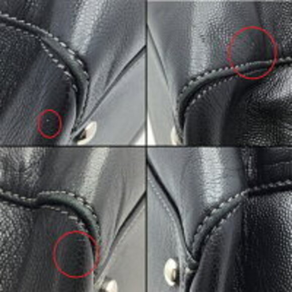 Chanel Executive Tote Bag circa Caviar Skin Black Coco Mark - Picture 7 of 10